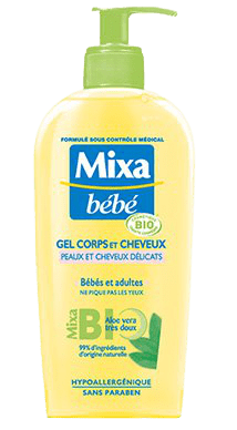 shampoing bio mixa bébé