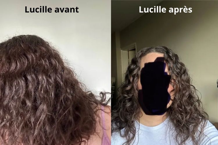 avant-après Lucile